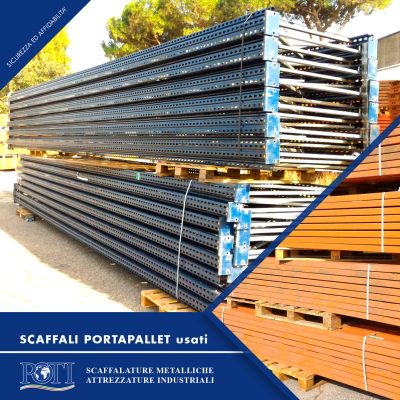 Scaffali portapallet Mecalux usati