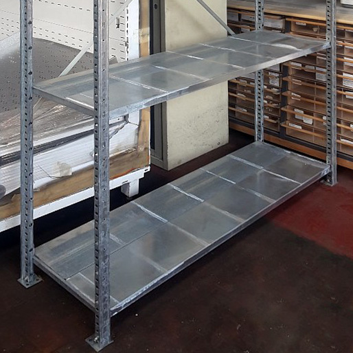 Gancio Per Scaffalature In Filo Metallico, Acciaio Cromato Con Tappo In Gomma, 14,6 Cm - Shelving Inc.