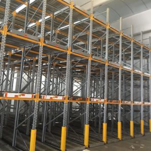 scaffalatura portapallet a gravità