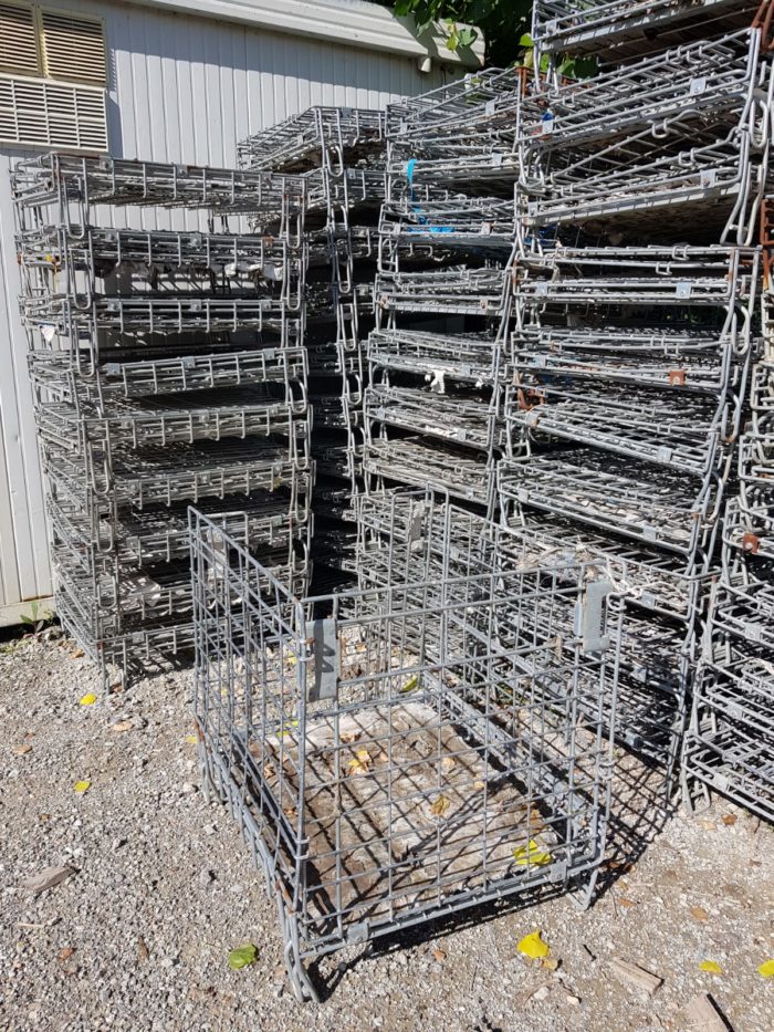 cestini metallici usati