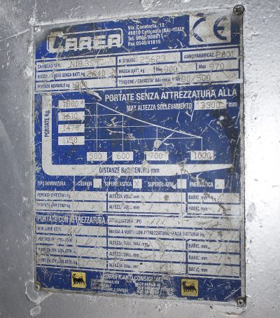 Carrello elevatore Carer N18-3s - immagine 2