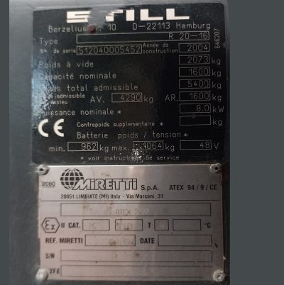 Carrello elevatore elettrico Still R 20-16 - immagine 5