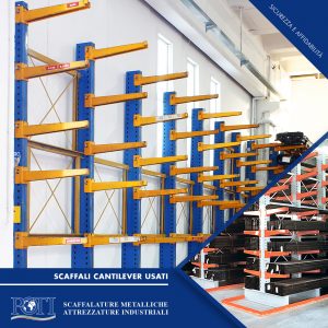 scaffali Cantilever usati