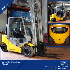 Carrello Elevatore diesel DFG 430s anno 2016