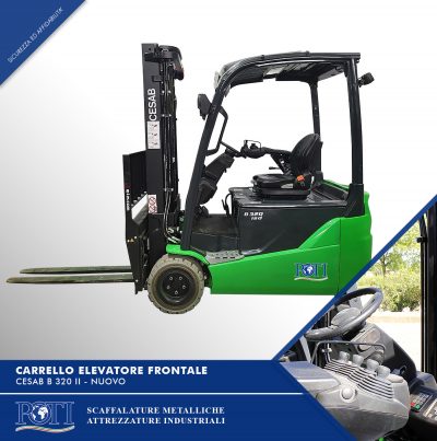 Carrello Elevatore Frontale Elettrico