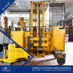 carrello elevatore laterale elettrico usato