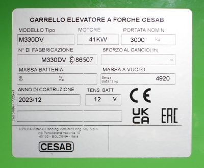 Carrello Elevatore Diesel - immagine 6