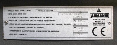Stoccatore uomo a piedi Armanni 155/45 - immagine 4
