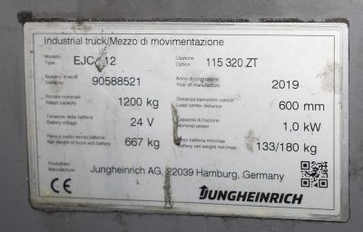 Elevatore Elettrico EJC 112 - immagine 4