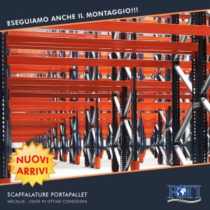 Scaffalatura porta pallet