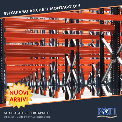 Scaffalatura porta pallet
