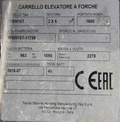 Carrello Elevatore Frontale - immagine 3