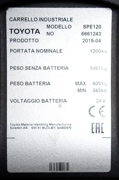 Elevatore a timone con pedana - immagine 2