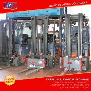 Carrello Frontale Toyota