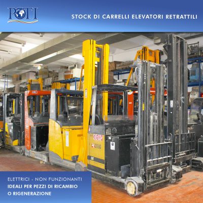 Carrelli Retrattili Stock